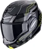 Přilba Scorpion EXO Tech Evo Conquer, černá/žlutá, XL Náhled obrázku produktu 1