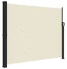 vidaXL Seitenmarkise Ausziehbar Creme 160x600 cm Produktbild-Vorschau 1