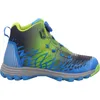 A side view of a single hiking boot for boys. Produktbild-Vorschau