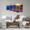 Bild auf Leinwand - Leinwandbild - Wiese Berge Landschaft - Produktbild-Vorschau 6