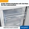 Exquisit Kühl-Gefrierkombination KGC265-70-010E inoxlook | Produktbild-Vorschau 6