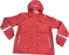 Kids Kinder Regenjacke rot/weiß Gr. 128 Produktbild-Vorschau 2