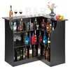 VEVOR Domowy bar w kształcie litery L z miejscem do Podgląd zdjęcia produktu 1