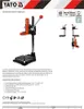 YATO Stativ YT-82971 43mm 400mm Produktbild-Vorschau 7