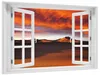 Wallario Wandbild mit Fenster-Illusion: Sahara Wüste II - Produktbild-Vorschau 2