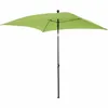 SIENA GARDEN City Mittelstockschirm anthrazit/grün 180x180 Produktbild-Vorschau 7