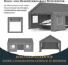 Allwetter-Garage 6 × 4 × 3 m, Autozelt mit verzinktem Produktbild-Vorschau 5