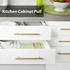 15 Stück Schrankgriffe Gold 96mm Griffe für Küchenschränke Produktbild-Vorschau 4