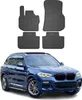 2017-2024 BMW X3 G01 Tappetini in gomma nera 4 pz Anteprima dell’immagine prodotto 1