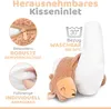 Engelshof Alpaka Seitenschläferkissen Kuscheltier Braun Produktbild-Vorschau 3