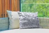 MuchoWow® Outdoor Kissen - Silber glitzert - 50x30 cm - Produktbild-Vorschau 3