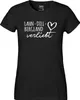 Huuraa Damen T-Shirt Lahn-Dill-Bergland verliebt M Black Produktbild-Vorschau 2