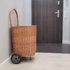 Chariot de marché à grandes roues, panier de marché, panier Voir les images du produit 12