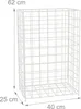 Cestino Relaxdays, 60 litri, L x P x A: 62 x 40 x 25 cm, Anteprima dell’immagine prodotto 4