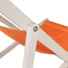 Liegestuhl Strandliege Weiß Gartenliege Klappbar Produktbild-Vorschau 5