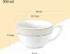 Wilmax Becher 500 ml Weiß Porzellan WL-880102409/A Produktbild-Vorschau 3