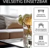 Glasplatte Tisch 120x80 ESG Glas 6mm nach Maß GRAU - Produktbild-Vorschau 6