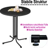 UISEBRT Ø 80 cm skládací bistro stůl venkovní skládací stůl Náhled obrázku produktu 1