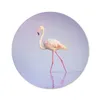 MuchoWow® Mauspad Mousepad Flamingo - Wasser - Rosa 40x40 Produktbild-Vorschau 1