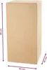 Dekosäule Unlackiertes MDF - Blumensäule für Wohnzimmer - Produktbild-Vorschau 2