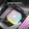 Corsair H100I Elite CPU-Flüssigkeitskühler 12cm Weiß LED Produktbild-Vorschau 13
