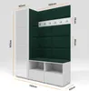 Garderoben-Set Nela II mit Spiegel, Polstergarderobe mit Produktbild-Vorschau 6