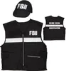 Kostým FBI pro dospělé - vesta a čepice | velikost M/L Náhled obrázku produktu 1