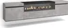 A modern media console with a built-in electric fireplace. Anteprima dell’immagine prodotto