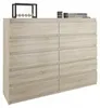 Komoda 160 cm 10 zásuvek skříňka FRAMIRE R-160-S10 sonoma Náhled obrázku produktu 7