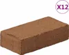 vidaXL Mattoncini di cocco 12 pezzi 650 g ciascuno 7,8 kg Anteprima dell’immagine prodotto 7