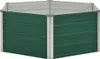 vidaXL Podwyższone łóżko 129 x 129 x 46 cm Stal ocynkowana Podgląd zdjęcia produktu 2
