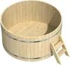 FinnTherm Holz Badefass Bergen Ø 180cm inkl. Produktbild-Vorschau 3