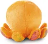 A plush octopus toy is shown from the back, sitting on a white surface. Produktbild-Vorschau