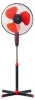 Lüfter KTN KT-1618 40.0 W, Schwarz/Rot Produktbild-Vorschau 1