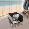 Tragbare Katzentoilette, faltbar mit Reißverschluss, für Produktbild-Vorschau 2
