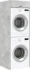 vidaXL Armoire pour lave-linge en béton 67,5 x 68 x 200 cm Voir les images du produit 2