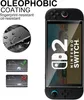 A product image showcasing a screen protector for a Nintendo Switch, with marketing text and feature illustrations. Produktbild-Vorschau