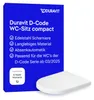DURAVIT 0028390000 D-Code toiletzitting met automatische Productafbeelding-voorbeeld 3