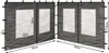 2 Seitenteile aus PE mit Fenster 300x195cm für Pavillon Produktbild-Vorschau 2