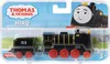 A toy train, Hiro from Thomas & Friends, is displayed in its retail packaging. Voir les images du produit