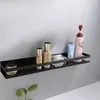 Metalowa półka łazienkowa, czarna, 50 cm Podgląd zdjęcia produktu 4