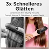 3-in-1 Dampf Haarglätter Bürste, LED-Anzeigeleuchte, Produktbild-Vorschau 6
