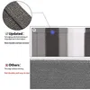 Comparison of updated and other versions of a product, highlighting durability and stitching. Produktbild-Vorschau