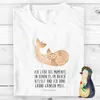Mr. & Mrs. Panda Kindershirt Robbe Liegen 7-8 Jahre Produktbild-Vorschau 2