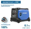 HYUNDAI Inverter Stromerzeuger HY3501SEi 3,8 kW Benzin Produktbild-Vorschau 4