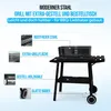 Muntel Holzkohlegrill edelstahl,Säulengrill, BBQ-Grill,inkl Produktbild-Vorschau 3