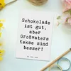 Mr. & Mrs. Panda Postkarte Spruch Großvaters Kekse - Weiß - Produktbild-Vorschau 2