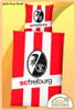 SC Freiburg Bettwäsche Wappen Logo Greif Jutebeutel Rot Produktbild-Vorschau 1