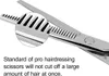 Haarschere Profi Friseurschere Perfekter Effilierschere für Produktbild-Vorschau 6