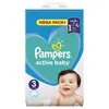 PAMPERS Active Baby Couches jetables 3 (6-10 kg) 152 pcs - Voir les images du produit 2